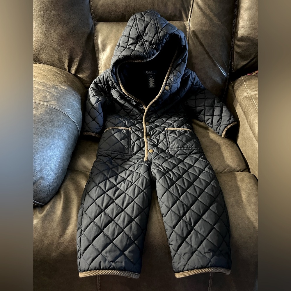 COPY Post / Ralph Lauren Navy Hooded Barn Suit